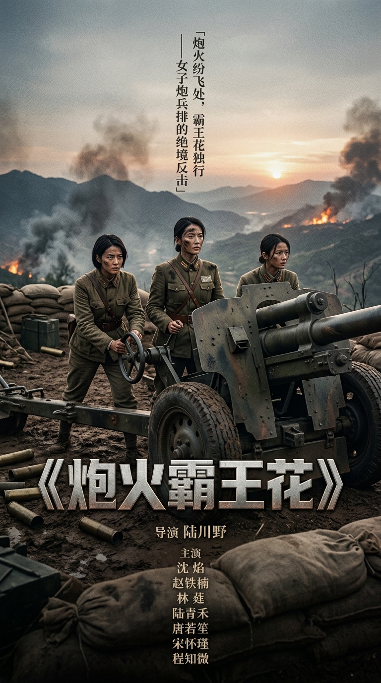 《炮火霸王花》海报